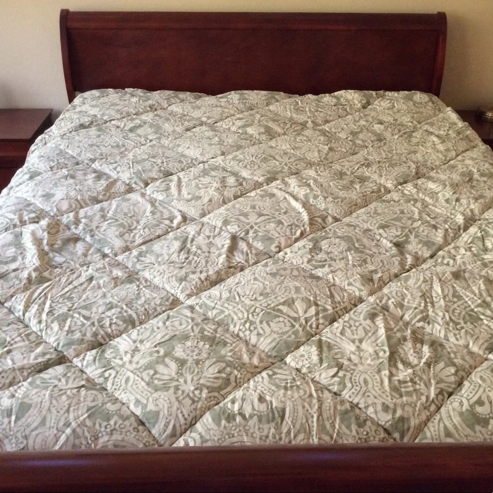 Pottery Barn Lorraine Comforter Quilt Twin